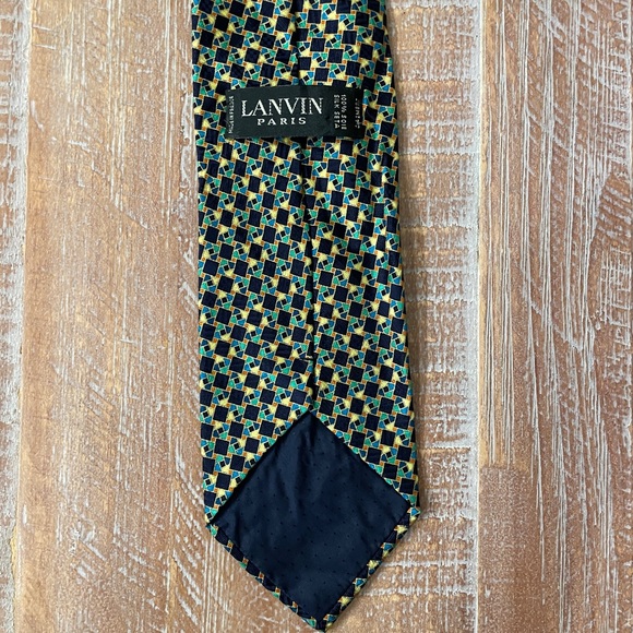 YSL & Lanvin Brand Tie Bundle - Picture 7 of 11